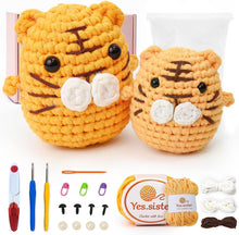 Load image into Gallery viewer, Tiger Ball Crochet 111
